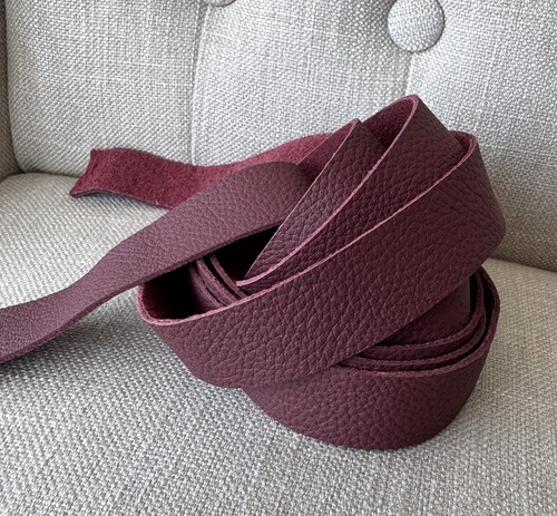 130 long supple burgundy - long,