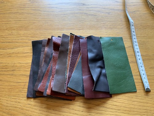 Leather swatches x20 - swatches,