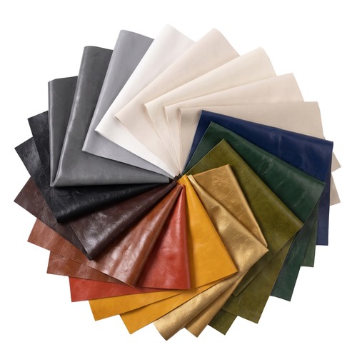 Faux leather fabric oil - faux, waxed