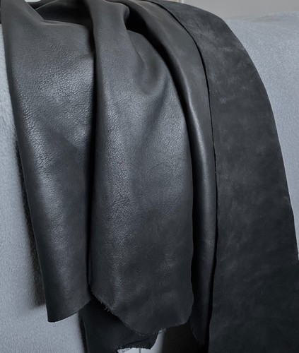 Black soft leather - black, 1.3
