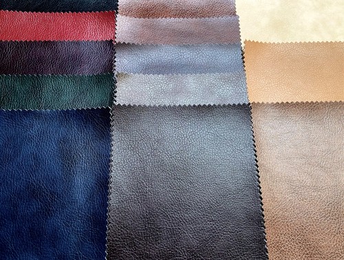 Antique effect faux - faux, leather