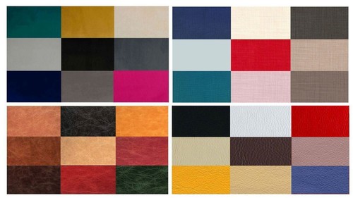 Upholstery fabric samples