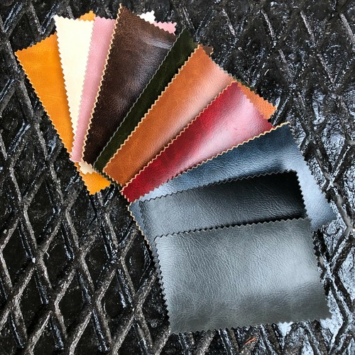 Thick distressed leather - thick,