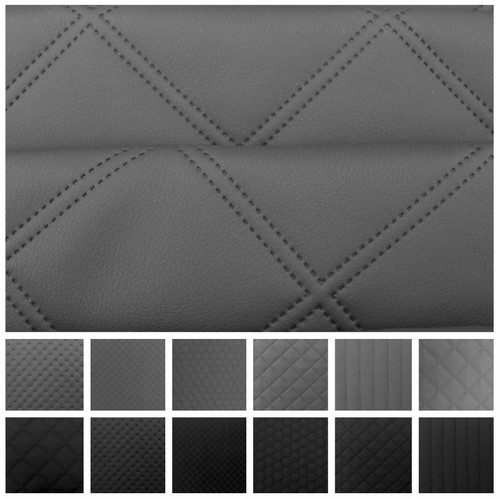 Quilted faux leather - quilted, diamond
